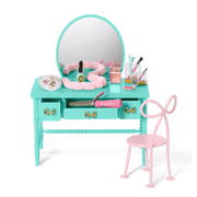 Raquel’s™ Vintage Vanity for 18-inch Dolls (Girl of the Year™ 2026) L4