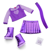 February Amethyst Bliss Outfit for 18-inch Dolls J1