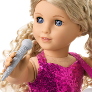 American Girl® x Megan Moroney Guitar & Mic Stand for 18-inch Dolls X0