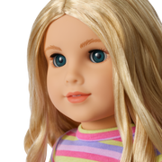 Long Hair Looks™ by Truly Me™ 18-inch Doll #133 & hair accessories Q5
