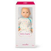 Bitty Baby® Doll #3 with blonde hair in Pastel Blue S7