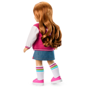 Truly Me™ 18-inch Doll #103 with wavy red hair Q9