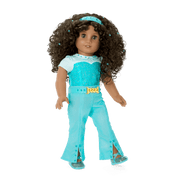 March Aquamarine Dream Outfit for 18-inch Dolls K7