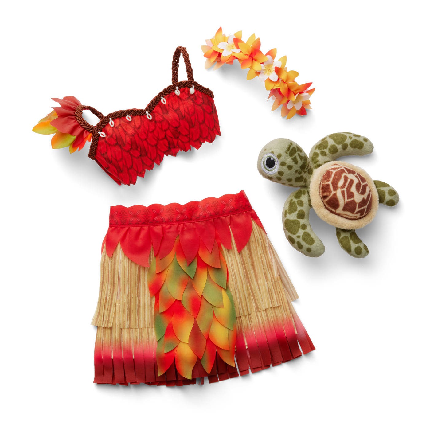Disney Moana Wayfinder Outfit & Sea Turtle Plush for 18-inch Dolls by American Girl® T5