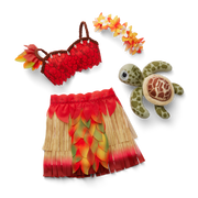 Disney Moana Wayfinder Outfit & Sea Turtle Plush for 18-inch Dolls by American Girl® T5