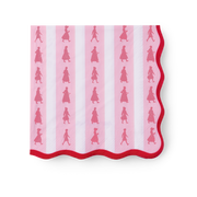 American Girl™ x Bonjour Fête Pink Stripe Large Napkins (Set of 20) L5