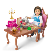 Disney Princess Belle Enchanted Castle Dining Set & Friends for 18-inch Dolls by American Girl® T1