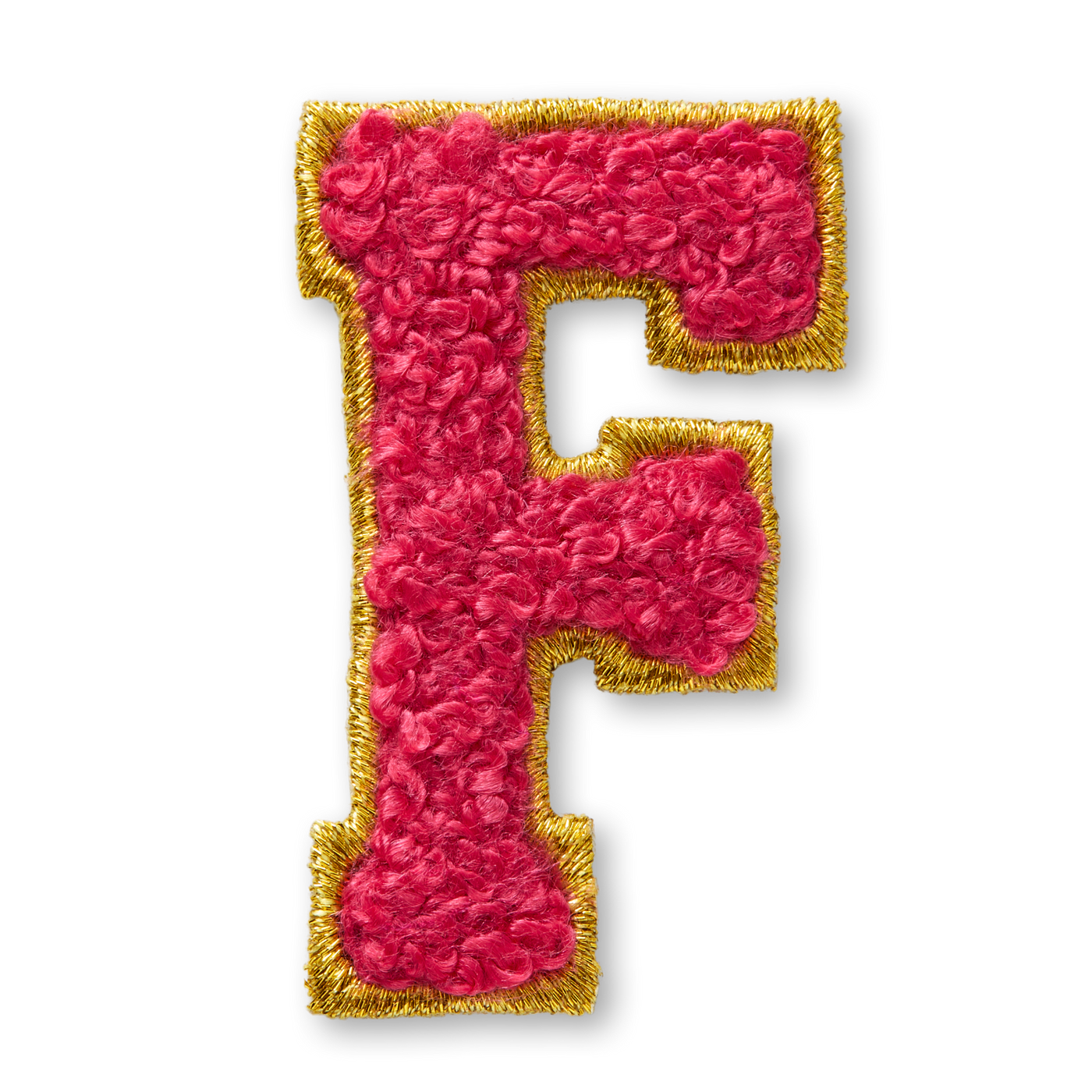 AG™ Letter F Stick-On Patch W4