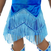 September Sapphire Sparkle Outfit for 18-inch Dolls S7