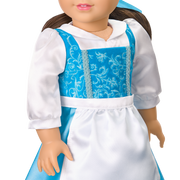 American Girl® Disney Princess Belle Blue Dress, Mrs. Potts, Chip & Accessories for 18-inch Dolls A0