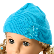 December Blue Brilliance Topaz Outfit for 18-inch Dolls O7