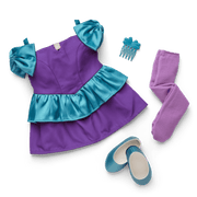 Courtney’s™ Bow-dacious Party Dress for 18-inch Dolls (Historical Characters) I7