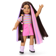Long Hair Looks™ by Truly Me™ 18-inch Doll #134 & hair accessories R6