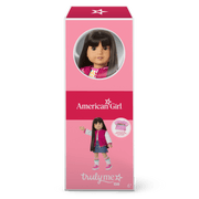 Truly Me™ 18-inch Doll #130 with straight black-brown hair H1