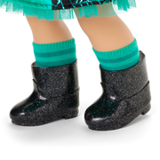 Witchy Webs Costume for 18-inch Dolls Y1