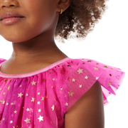 Pink Party-Ready Dress for Little Girls (Bitty Baby®) C9