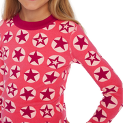 American Girl® x Hanna Andersson Berry Bright Stars Pajamas for Little Girls & Girls E1