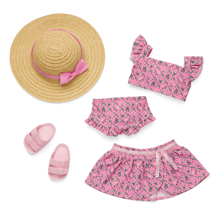 Raquel's™ Beach Outfit for 18-inch Dolls (Girl of the Year™ 2026) E6