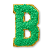 AG™ Letter B Stick-On Patch K8