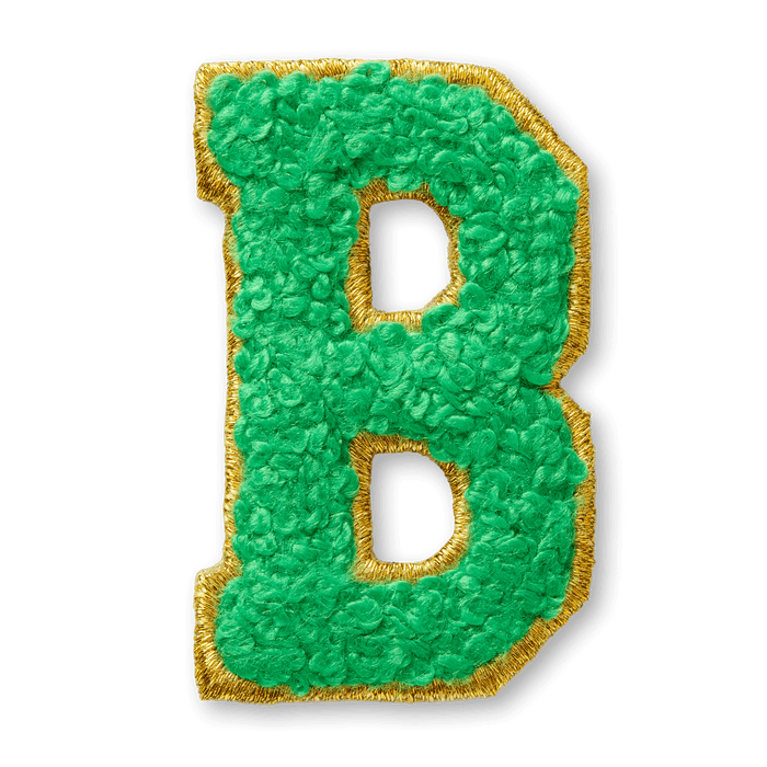 AG™ Letter B Stick-On Patch O4