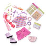 Long Hair Looks™ by Truly Me™ 18-inch Doll #133 & hair accessories Y7