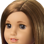Truly Me™ 18-inch Doll #107 with straight brown hair B7