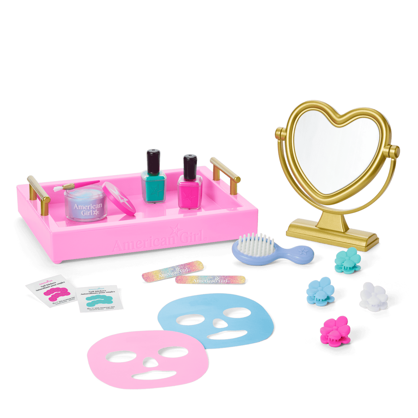 Best Sleepover Ever! Spa Set for 18-inch Dolls Q5