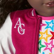 Truly Me™ 18-inch Doll #127 with curly dark-brown hair U1
