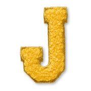 AG™ Letter J Stick-On Patch F2