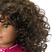 Truly Me™ 18-inch Doll #132 with curly dark-brown hair C7