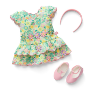 Pastel Petals Dress for 18-inch Dolls M0