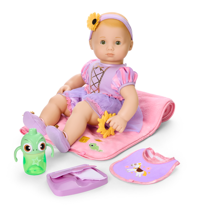 Disney Princess Rapunzel Cuddle & Care Set with Bitty Baby® Doll by American Girl® C4