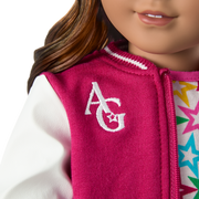 Truly Me™ 18-inch Doll #117 with wavy dark-brown hair R8