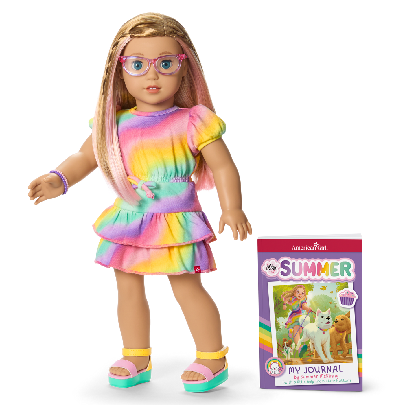 Summer™ 18-inch Doll & Journal (Girl of the Year™ 2025) H6