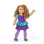 Courtney’s™ Bow-dacious Party Dress for 18-inch Dolls (Historical Characters) I7