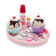 Sundaes for Two Set for 18-inch Dolls Y7