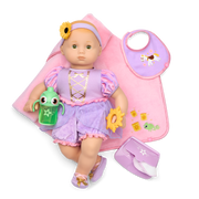 Disney Princess Rapunzel Cuddle & Care Set with Bitty Baby® Doll by American Girl® C4