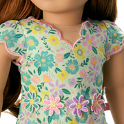 Pastel Petals Dress for 18-inch Dolls M0