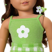 August Peridot Glow Outfit for 18-inch Dolls C0