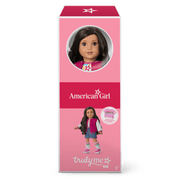 Truly Me™ 18-inch Doll #108 with curly black-brown hair P1