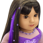 February Amethyst Bliss Outfit for 18-inch Dolls J1