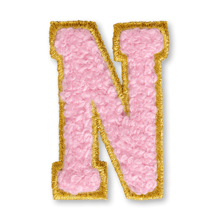 AG™ Letter N Stick-On Patch M4