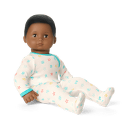 Bitty Baby® Doll #1 with black hair in Pastel Blue E6