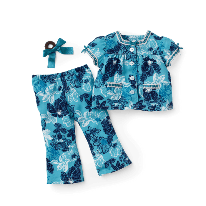 Nanea’s™ Floral Pajamas for 18-inch Dolls (Historical Characters) I7