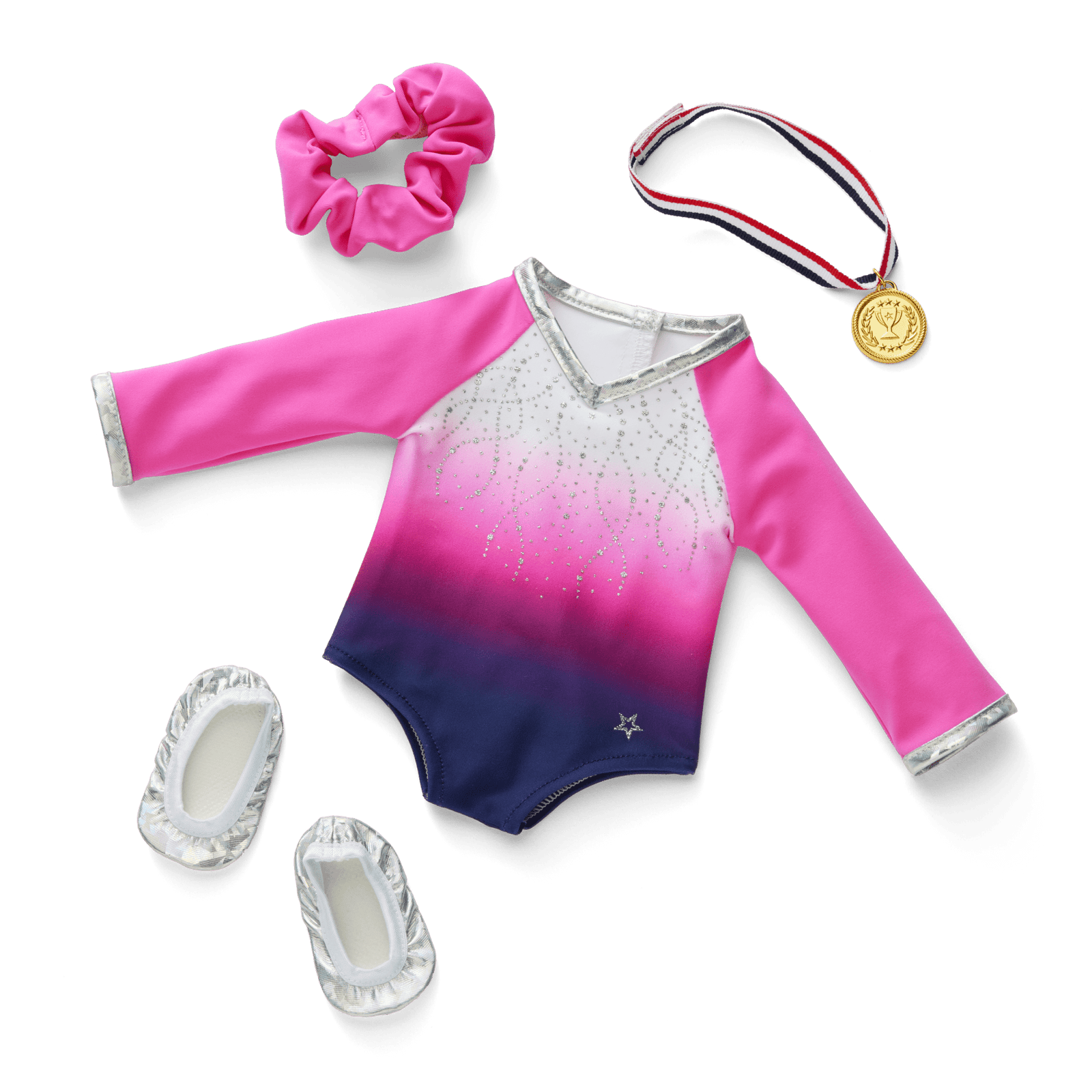 Beam with Pride Gymnastics Outfit for 18-inch Dolls N1
