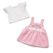 Rainbow Corduroy Outfit for Bitty Baby® Dolls D4