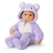 Lovable Lavender Bear One-Piece Outfit for Bitty Baby® Dolls M7