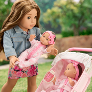 Little Bitty Baby™ 7.75-inch Doll with brown hair P9