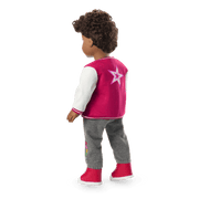Truly Me™ 18-inch Doll #113 with curly dark-brown hair K7