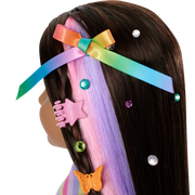 Long Hair Looks™ by Truly Me™ 18-inch Doll #134 & hair accessories R6